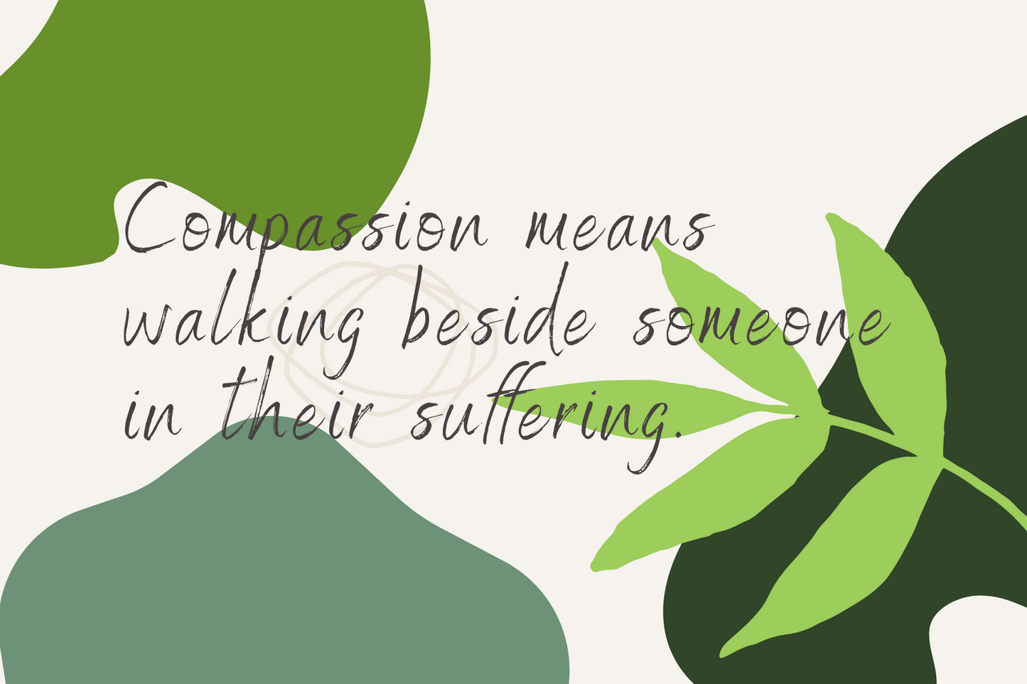 
                  
                    Compassion Greeting Card
                  
                
