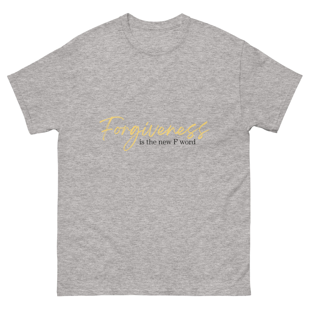 
                  
                    Forgiveness Is The New F Word Men's classic tee
                  
                
